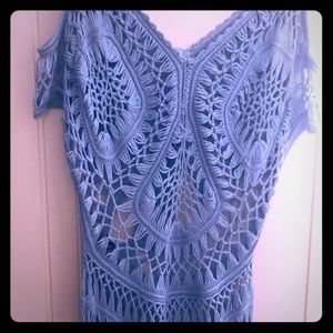 Fabulous blue cover up